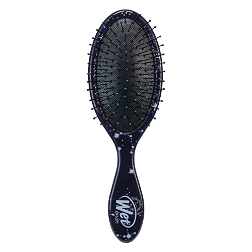 Wet Brush Kids Detangler Hair Brushes - Galaxy - Midi Detangling Brush With Ultra-Soft IntelliFlex Bristles Glide Through Tangles With Ease - Pain-Free Comb For All Hair Types