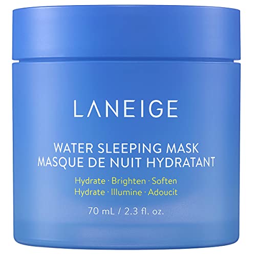 LANEIGE Water Sleeping Mask Visibly Brighten, Boost Hydration, Squalane