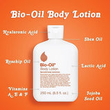 Bio-Oil Moisturizing Body Lotion for Dry Skin, Ultra-Lightweight High-Oil Hydration, with Jojoba/Rosehip/Shea Oil, and Hyaluronic Acid, 8.5 oz