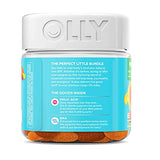 OLLY Prenatal Multivitamin Gummy, Supports Healthy Growth and Brain Development, Folic Acid, Vitamin D, Omega 3 DHA, Chewable Supplement, Citrus Berry Flavor, 40-Day Supply - 80 Count Pouch