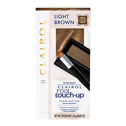 Clairol Root Touch-Up Temporary Concealing Powder, Black Hair Color, Pack of 1