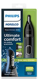 Philips Norelco Nose Trimmer 5000, For Nose, Ears, Eyebrows, Black and Silver, NT5600/42