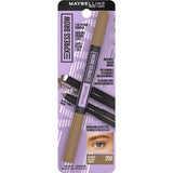 Maybelline New York Express Brow 2-In-1 Pencil and Powder Eyebrow Makeup, Medium Brown, 1 Count