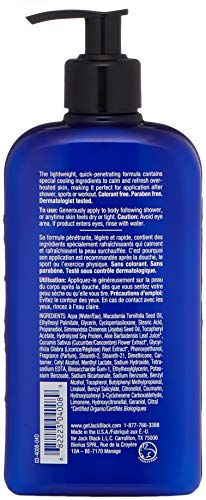 Jack Black Cool Moisture Body Lotion, 16 Fl Oz