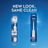 Oral-B Pro 100 3D White, Battery Powered Electric Toothbrush, White