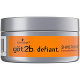 Got2B Defiant Shine Pomade, White, 2 Oz