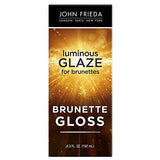 John Frieda Luminous Glaze Clear Shine Hair Gloss, Anti-Fade, Color Enriching Gloss, Safe for Color Treated Hair, 6.5 oz (Pack of 2)