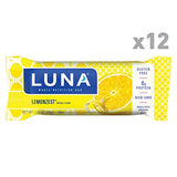 LUNA Bar - Variety Pack - Gluten-Free - Non-GMO - 7-9g Protein - Made with Organic Oats - Low Glycemic - Whole Nutrition Snack Bars - Amazon Exclusive - 1.69 oz. (12 Count)