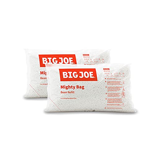 Big Joe Bean Refill, Polystyrene Beans for Bean Bags or Crafts, 75 Liters