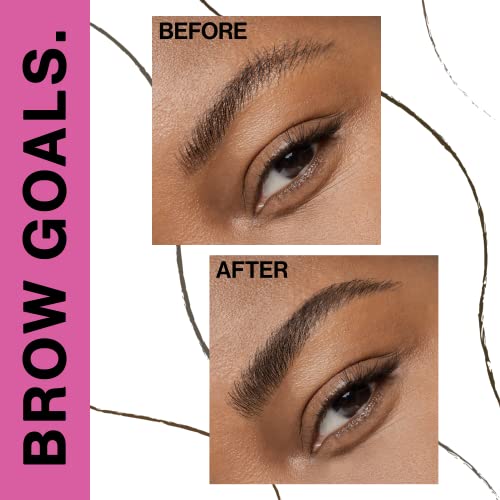 Wet n Wild Ultimate Brow Micro Eyebrow Retractable Pencil, Soft Brown, Ultra Fine 1.5mm Tip, Draws Tiny Brow Hairs