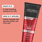 John Frieda Radiant Red Red Boosting Conditioner, 8.3 Ounce Daily Conditioner, with Pomegranate and Vitamin E, Helps Replenish Red Hair Tones