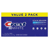 Crest 3D White Toothpaste, Advanced Luminous Mint, Teeth Whitening Toothpaste, 3.7 Oz (Pack of 4)