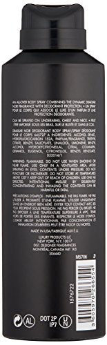 PARFUMS GUY LAROCHE Drakkar Noir - Original Vintage Fragrance Mist Blend For Men - Fresh, Classic Men’s Evening Scent - Long Lasting Amber Fougere Aroma With Spicy And Citrus Notes - 6 Oz Body Spray