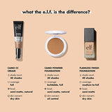 e.l.f. Flawless Finish Foundation, Improves Uneven Skin Tone, Lightweight, Medium Coverage & Semi-Matte, Vegan & Cruelty-Free, Vanilla, 0.68 Fl Oz