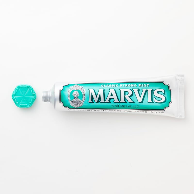 Marvis Classic Strong Mint Toothpaste, 3.8 oz (Pack of 1)