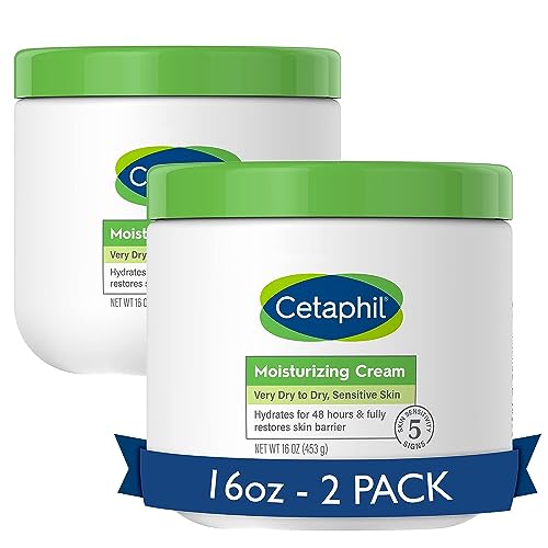 Cetaphil Body Moisturizer, Hydrating Moisturizing Cream for Dry to Very Dry, Sensitive Skin, NEW 3 oz Pack of 3, Fragrance Free, Non-Comedogenic, Non-Greasy