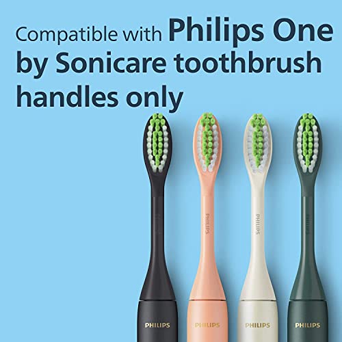 Philips One by Sonicare, 2 Brush Heads, Sage Green, BH1022/08