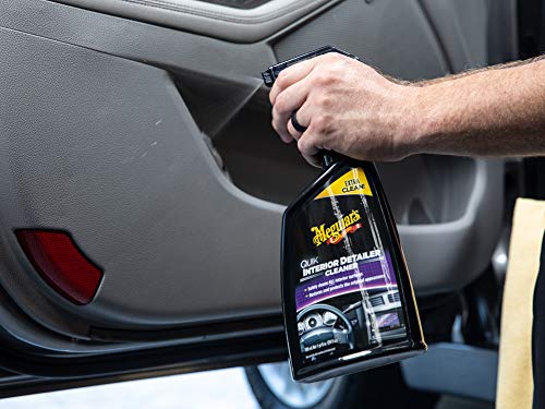 Meguiars Quik Interior Detailer Cleaner - 24 Oz Spray Bottle