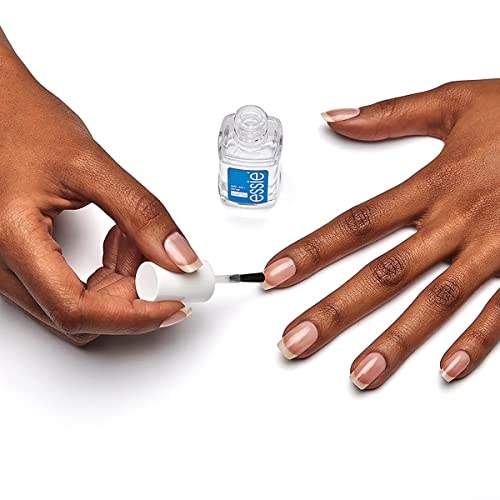 essie Nail Care, 8-Free Vegan, All In One Base Coat and Top Coat, strength and shine nail polish, 0.46 fl oz