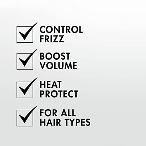 Nexxus Smooth & Full Blow Dry Balm Weightless Style Frizz Control, Volume & Heat Protect Styling Cream for Smooth & Full Hair 6 oz