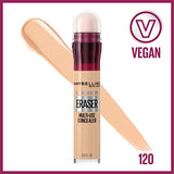 Maybelline Instant Age Rewind Eraser Dark Circles Treatment Multi-Use Concealer, 140, 1 Count (Packaging May Vary)