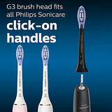 Philips Sonicare Genuine G3 Premium Gum Care Replacement Toothbrush Heads, 2 Brush Heads, White, HX9052/65