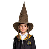 Disguise Harry Potter Sorting Hat, Costume Accessory for Kids, Childrens Size (107759),Brown