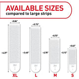 Command Large Picture Hanging Strips, Damage Free Hanging Picture Hangers, Wall Hanging Strips for Back to School Dorm Organization, 14 White Adhesive Strip Pairs(28 Command Strips)