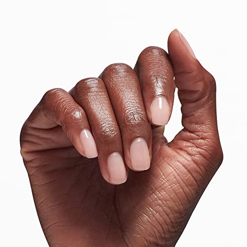 OPI Natural Nail Strengthener, Vegan Formula, Infused with Vitamin A & E, Helps Prevent Discoloration, Strengthens Nails, Clear, 0.5 fl oz