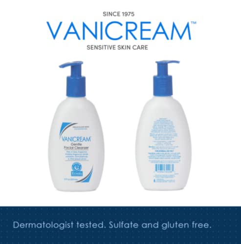 Vanicream Gentle Facial Cleanser - 2.5 fl oz - Formulated Without Common Irritants for Those with Sensitive Skin