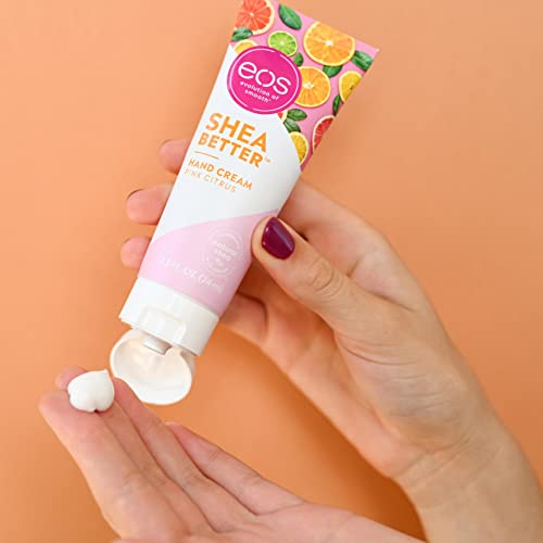 eos Shea Better Hand Cream - Vanilla Cashmere | Instant Hydration + Lasting Protection | 2.5 oz