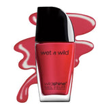 wet n wild Nail Polish Wild Shine, Red Red, Nail Color