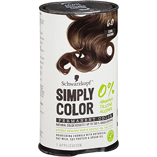 Schwarzkopf Simply Color Permanent Hair Color, 5.0 Medium Brown