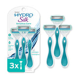 Schick Hydro Silk Sensitive Skin Razor for Women with 2 Moisturizing Razor Blade Refills