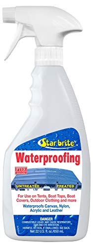 STAR BRITE Waterproofing Spray, Waterproofer + Stain Repellent + UV Protection - 1 GAL (081900N)