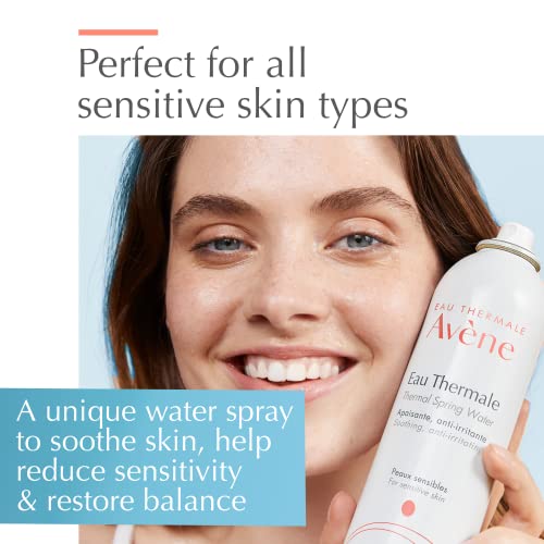 Eau Thermale Avene Thermal Spring Water, Soothing Calming Facial Mist Spray for Sensitive Skin - 5 fl. oz.