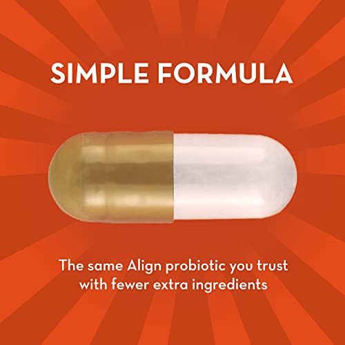 Align Probiotic, Pro Formula, Probiotics for Women and Men, Daily Probiotic Supplement for Digestive Health, Helps Soothe Occasional Abdominal Discomfort, Gas, and Bloating 63 Capsules