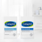 CETAPHIL Gentle Cleansing Bar, 4.5 oz Bar (Pack of 6), Nourishing Cleansing Bar For Dry, Sensitive Skin, Non-Comedogenic, (Packaging May Vary)