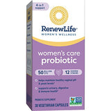 Renew Life Probiotics for Women, 50 Billion CFU Guaranteed, Probiotic Supplement for Digestive, Vaginal & Immune Health, Shelf Stable, Soy, Dairy & Gluten Free, 60 Capsules