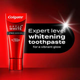 Colgate Optic White Pro Series Whitening Toothpaste with 5% Hydrogen Peroxide, Stain Prevention, 3 Oz Tube