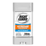 Right Guard Xtreme Defense Antiperspirant Deodorant Gel, Arctic Refresh, 4 Ounce (Pack of 4)