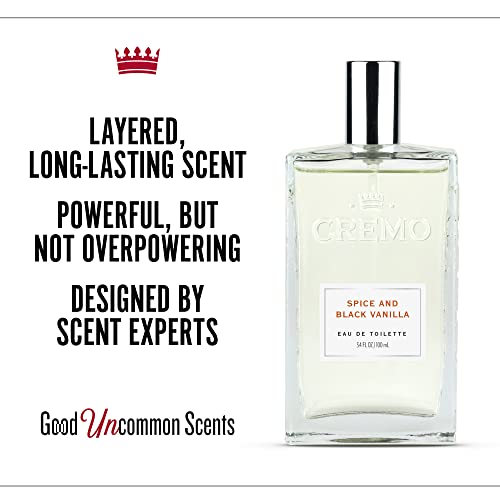 Cremo Spray Cologne, Palo Santo (Reserve Collection), A Combination of Bright Cardamom, Dry Papyrus and Aromiatic Palo Santo, 3.4 Fl Oz