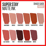 Maybelline New York Super Stay Matte Ink Liquid Lipstick Makeup, Long Lasting High Impact Color, Up to 16H Wear, Inspirer, Light Mauve Pink, 1 Count