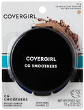 COVERGIRL Smoothers Pressed Powder, Translucent Medium 715, 0.32 Ounce (Packaging May Vary) Powder Makeup with Chamomile