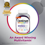 Centrum Silver Womens Multivitamin for Women 50 Plus, Multivitamin/Multimineral Supplement with Vitamin D3, B Vitamins, Non-GMO Ingredients, Supports Memory and Cognition in Older Adults - 200 Ct