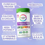 Rainbow Light Prenatal One Multivitamin, Folic Acid, Calcium, & Vitamin D, Gluten Free, Supports from Conception to Postnatal, Clinically Proven Absorption, 150 Tablets