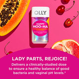 OLLY Happy Hoo-Ha Capsules, Probiotic for Women, Vaginal Health and pH Balance, 10 Billion CFU, Gluten Free - 25 Count