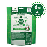 GREENIES Original Large Natural Dog Dental Care Chews Oral Health Dog Treats, 6 oz. Pack (4 Treats)