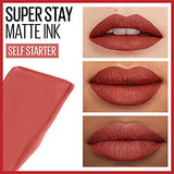 Maybelline New York Super Stay Matte Ink Liquid Lipstick Makeup, Long Lasting High Impact Color, Up to 16H Wear, Inspirer, Light Mauve Pink, 1 Count