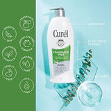 Curel Fragrance Free Comforting Body Lotion, Unscented Dry Skin Moisturizer for Sensitive Skin, with Advanced Ceramide Complex, Repairs Moisture Barrier, 20 oz